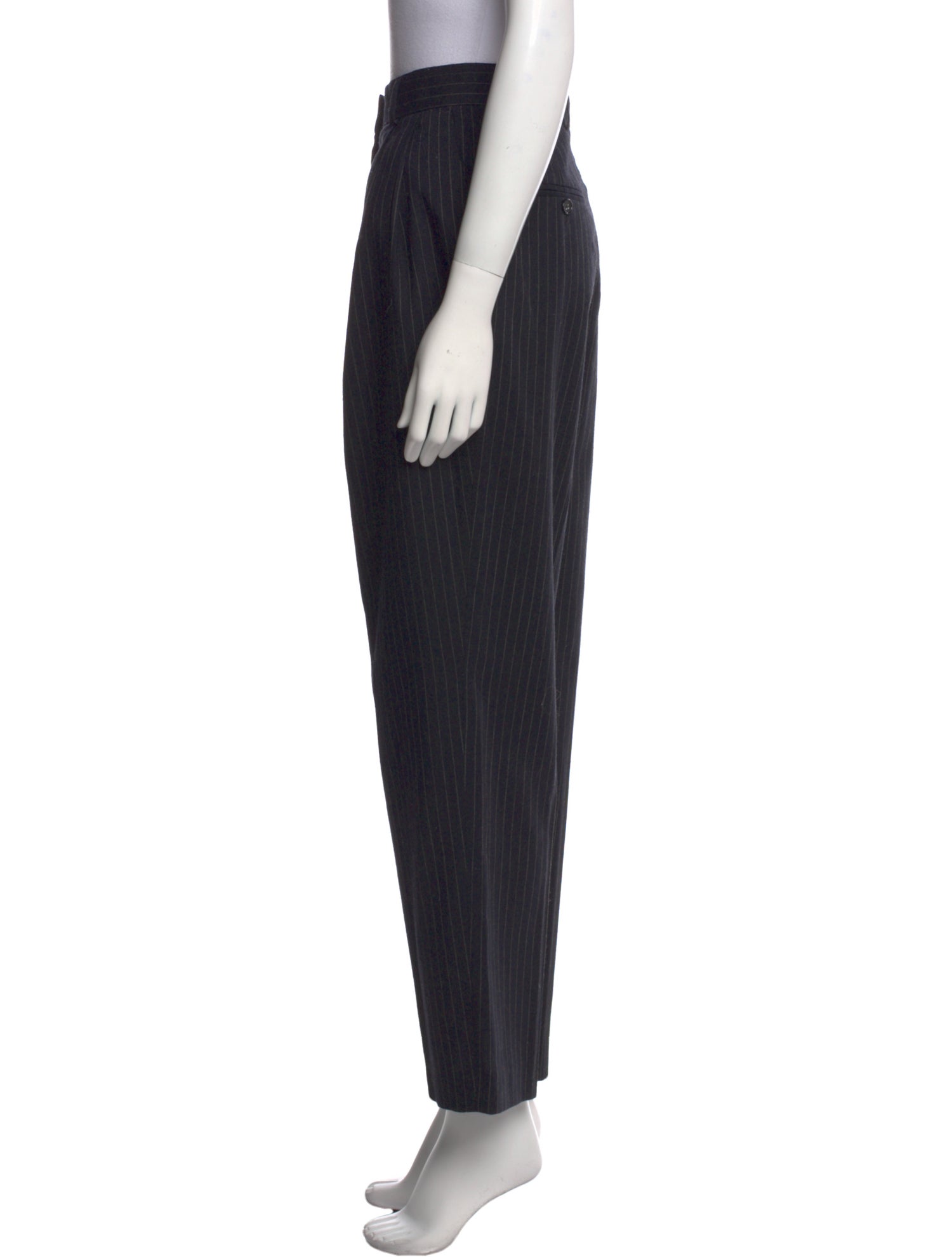 TOTEME Tailored Pinstriped Trousers Straight Leg Pants