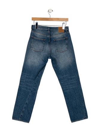 TOTEME Mid-Rise Straight Leg Jeans