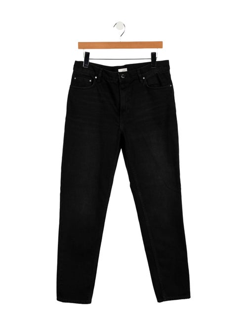 TOTEME Mid-Rise Straight Leg Jeans