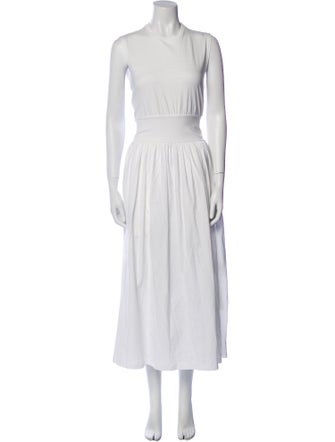 TOTEME V-Neck Long Dress