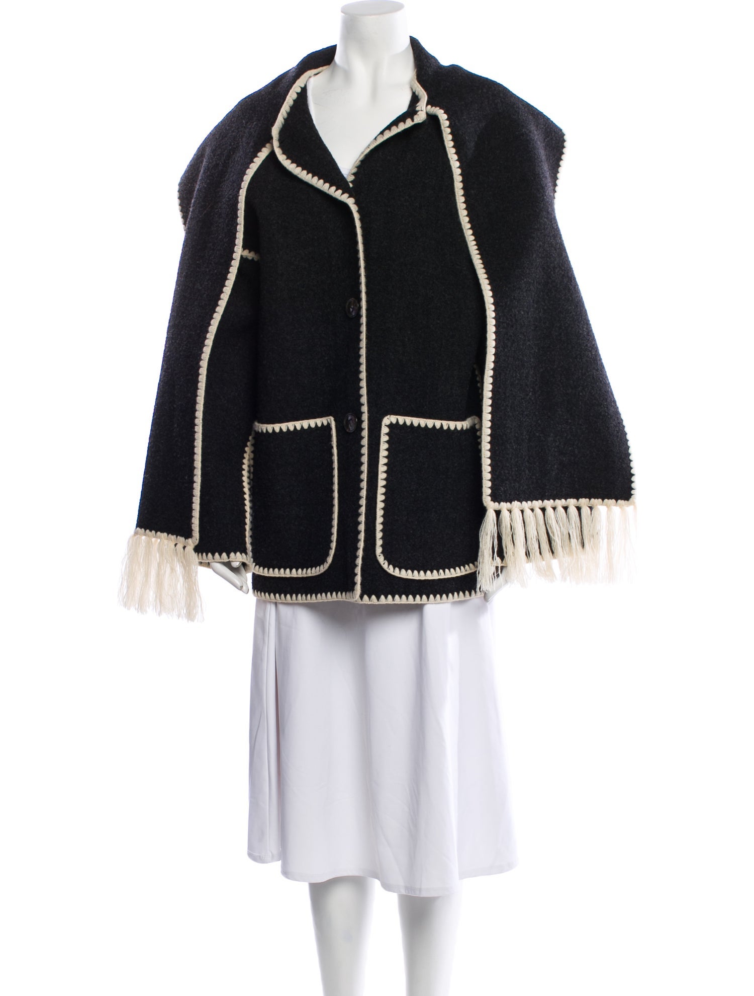 TOTEME 2022 Scarf Jacket