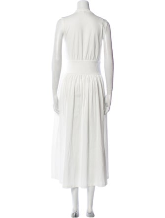 TOTEME Square Neckline Long Dress