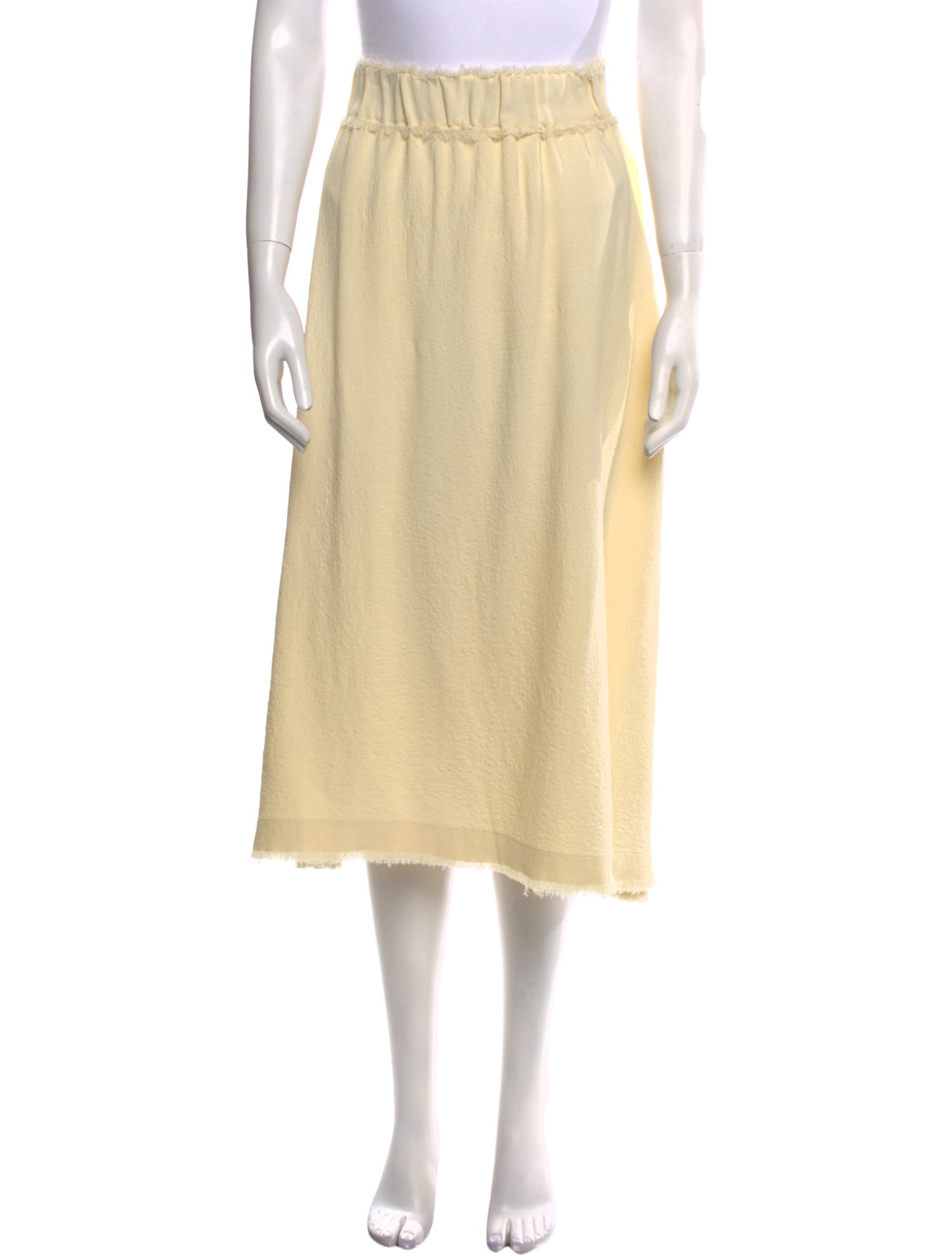 TOTEME Linen Midi Length Skirt