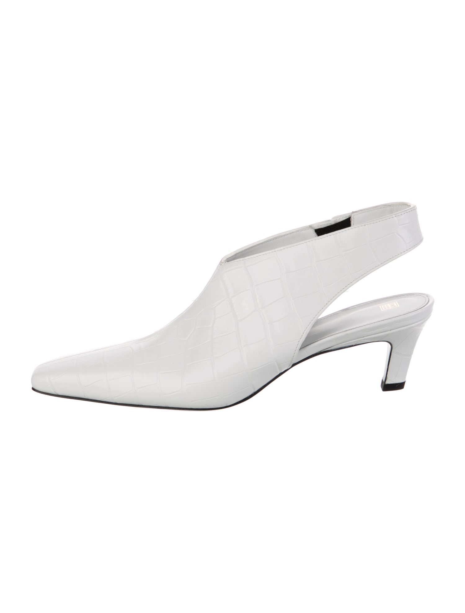 TOTEME Leather Slingback Pumps