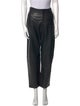 TOTEME Leather Straight Leg Pants