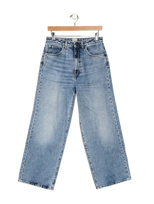 TOTEME High-Rise Wide Leg Jeans