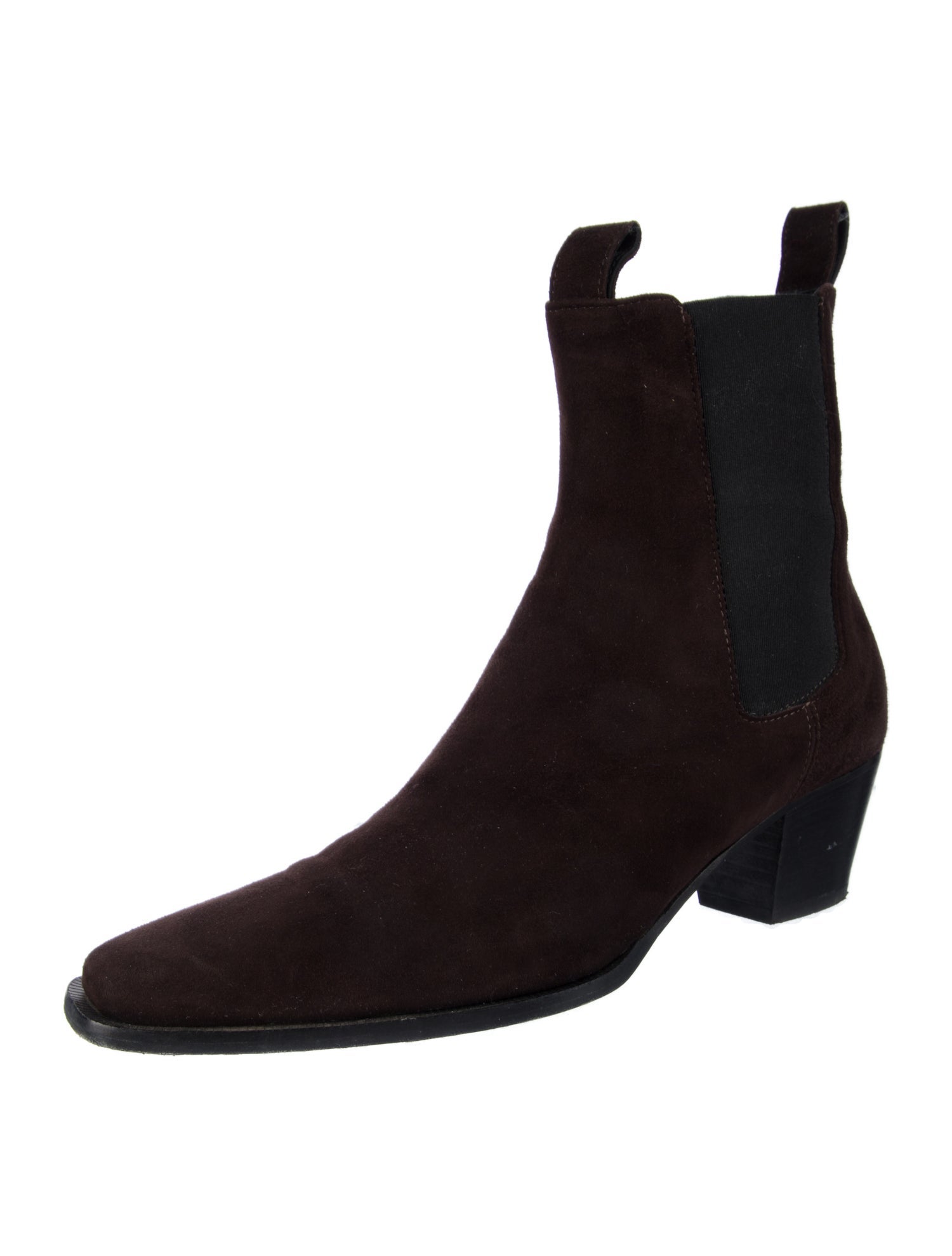 TOTEME Suede Chelsea Boots