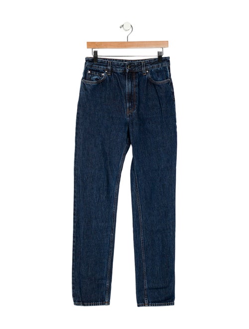TOTEME High-Rise Straight Leg Jeans