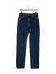 TOTEME High-Rise Straight Leg Jeans