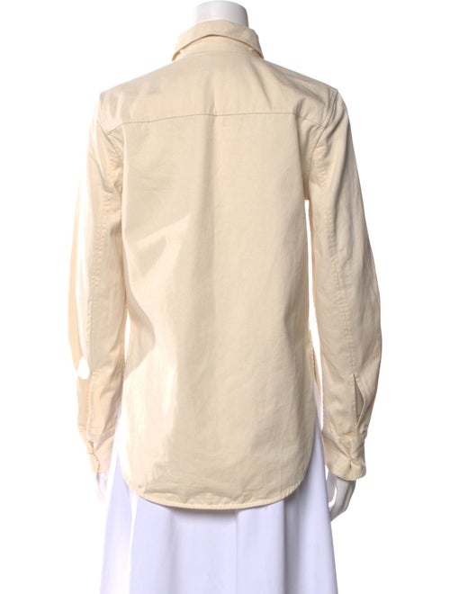 TOTEME Long Sleeve Button-Up Top