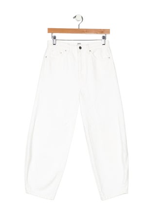 TOTEME High-Rise Straight Leg Jeans