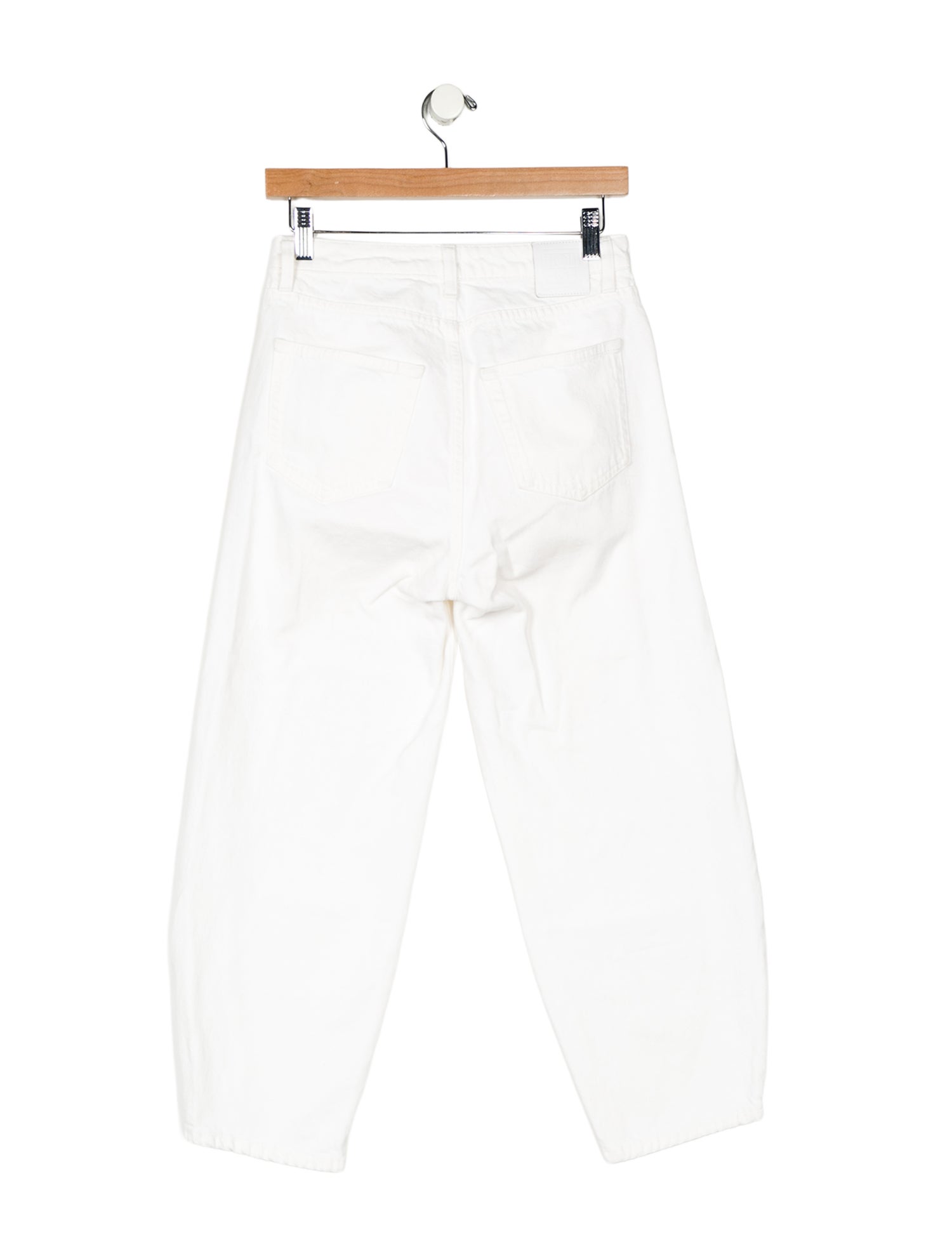 TOTEME High-Rise Straight Leg Jeans