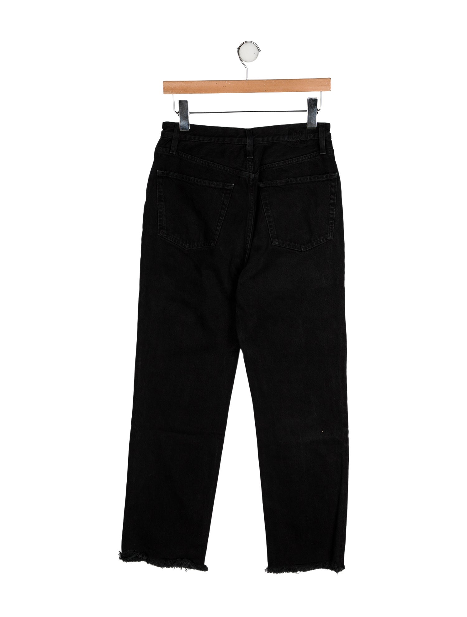 TOTEME High-Rise Straight Leg Jeans