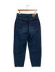 TOTEME High-Rise Straight Leg Jeans