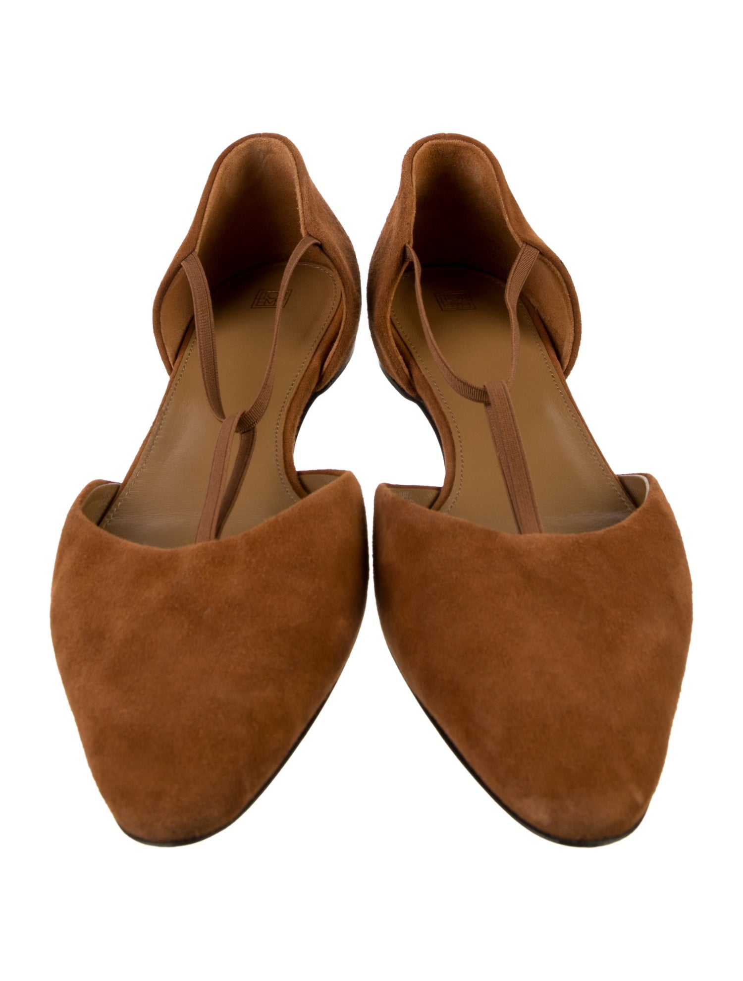 TOTEME Suede D'Orsay Flats