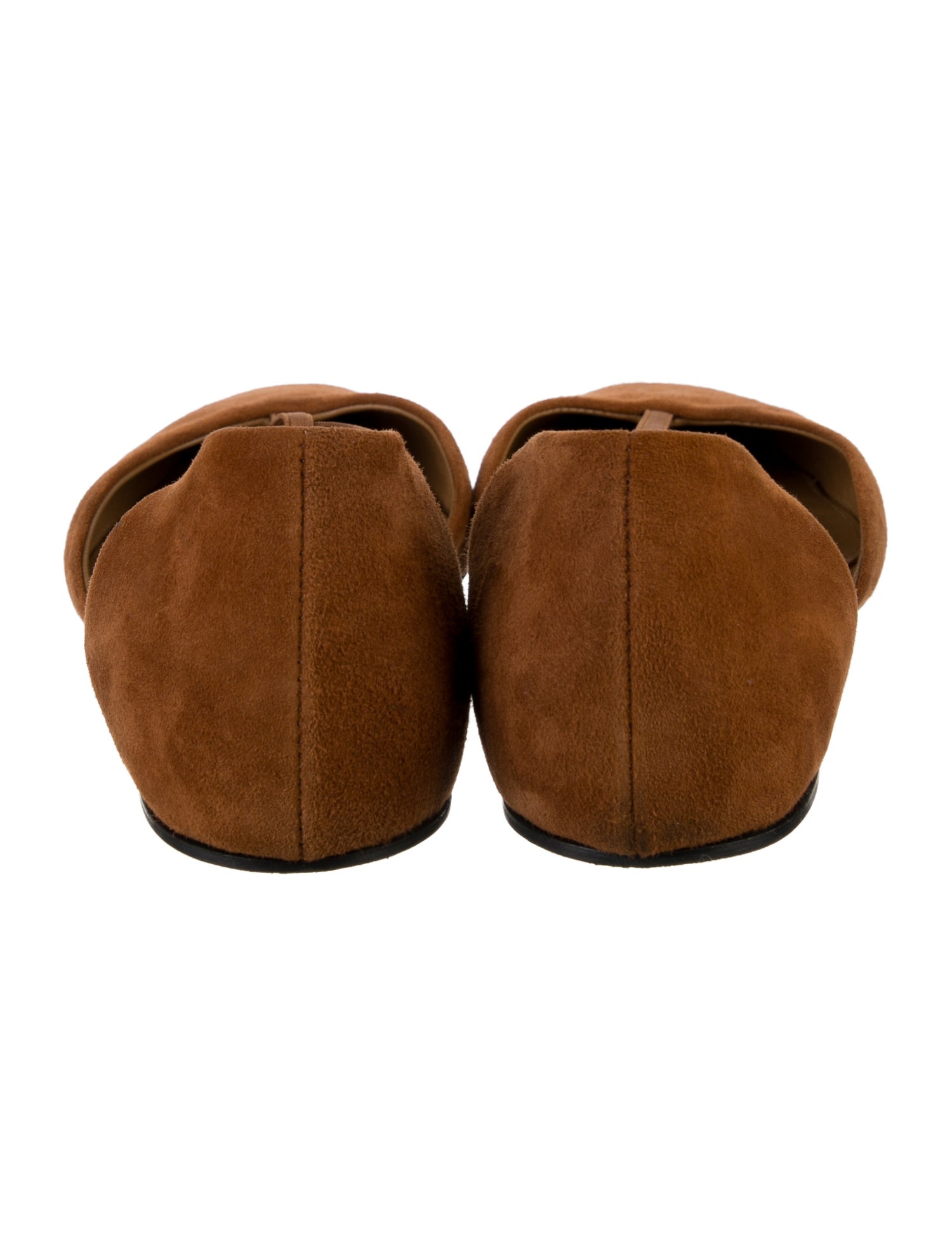 TOTEME Suede D'Orsay Flats