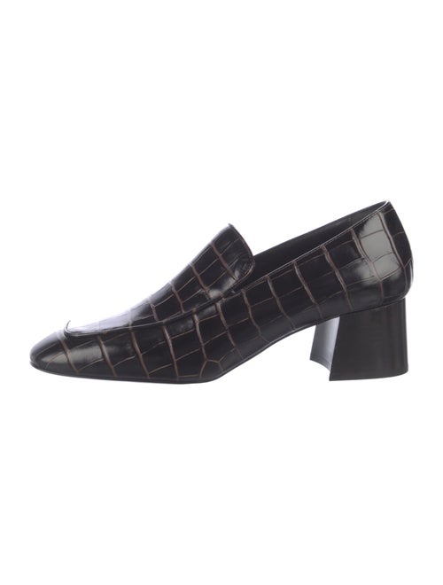 TOTEME Embossed Leather Pumps