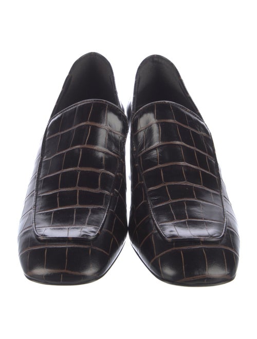 TOTEME Embossed Leather Pumps