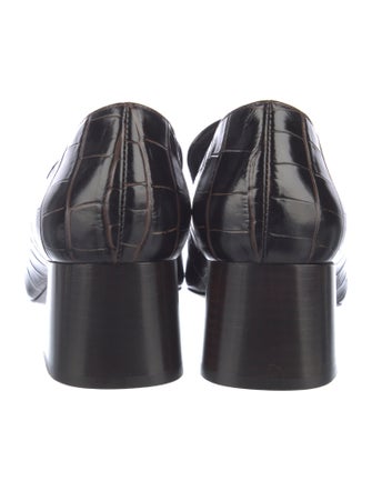 TOTEME Embossed Leather Pumps