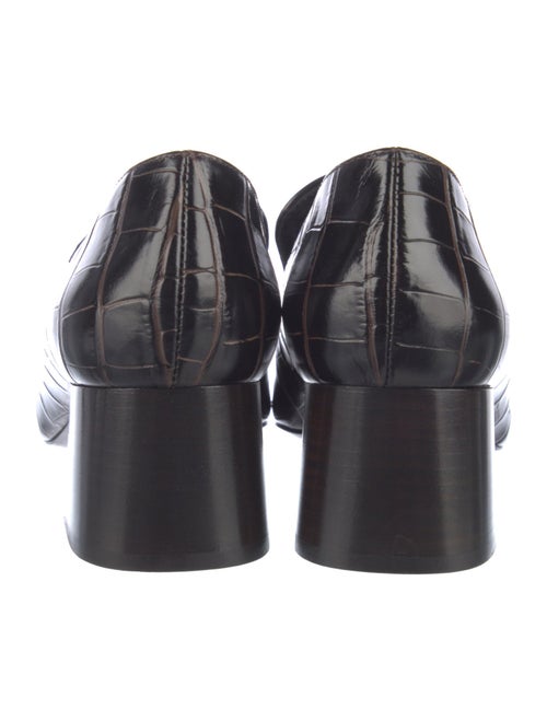 TOTEME Embossed Leather Pumps