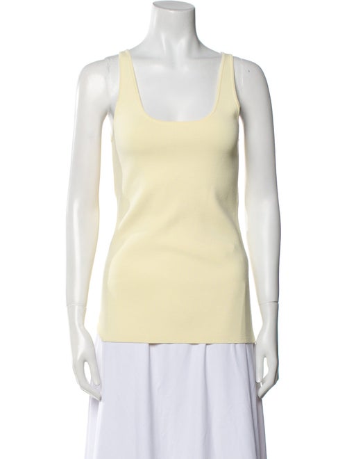 TOTEME Compact Knit Scoop Neck Top