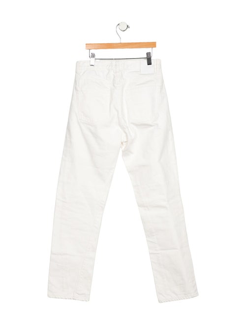 TOTEME High-Rise Straight Leg Jeans