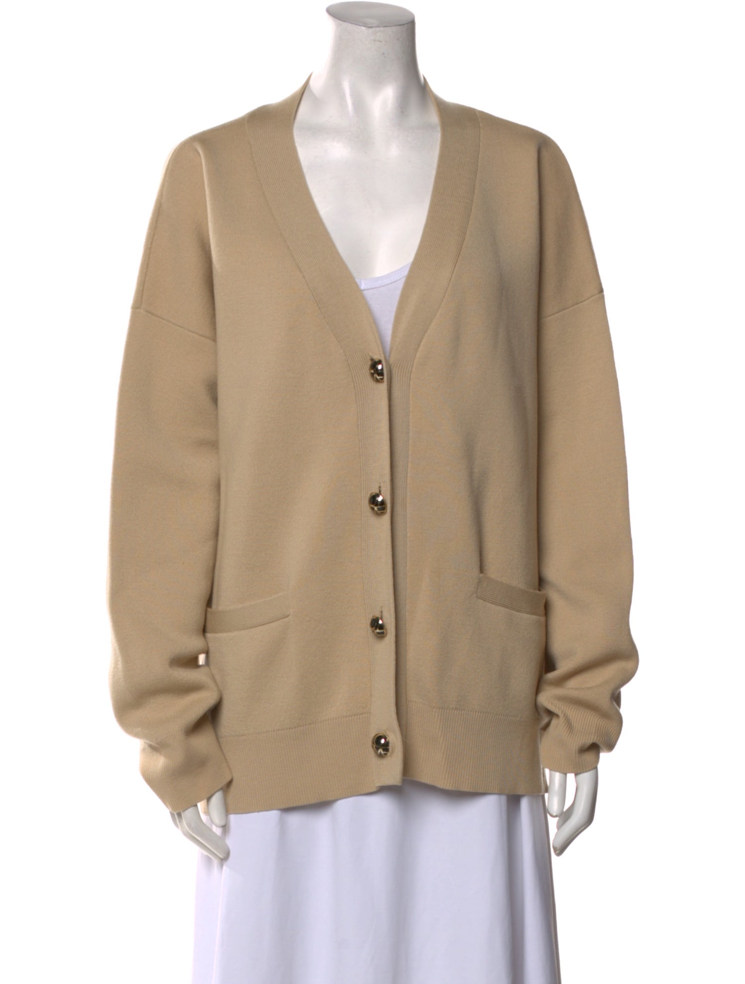 TOTEME Wool V-Neck Sweater