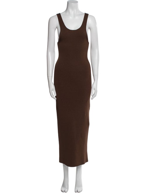 TOTEME Scoop Neck Long Dress