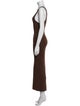 TOTEME Scoop Neck Long Dress