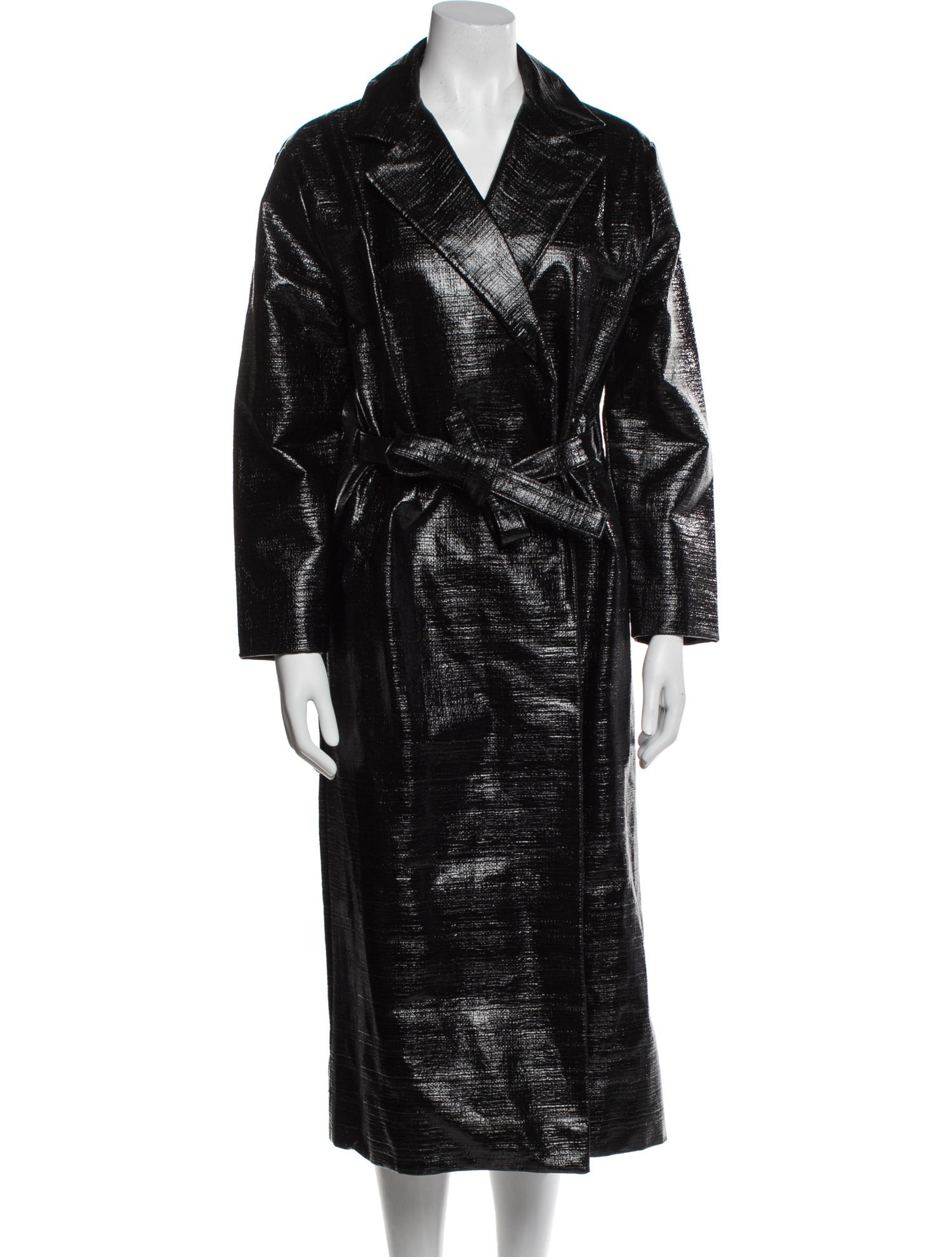 TOTEME Faux Leather Trench Coat w/ Tags