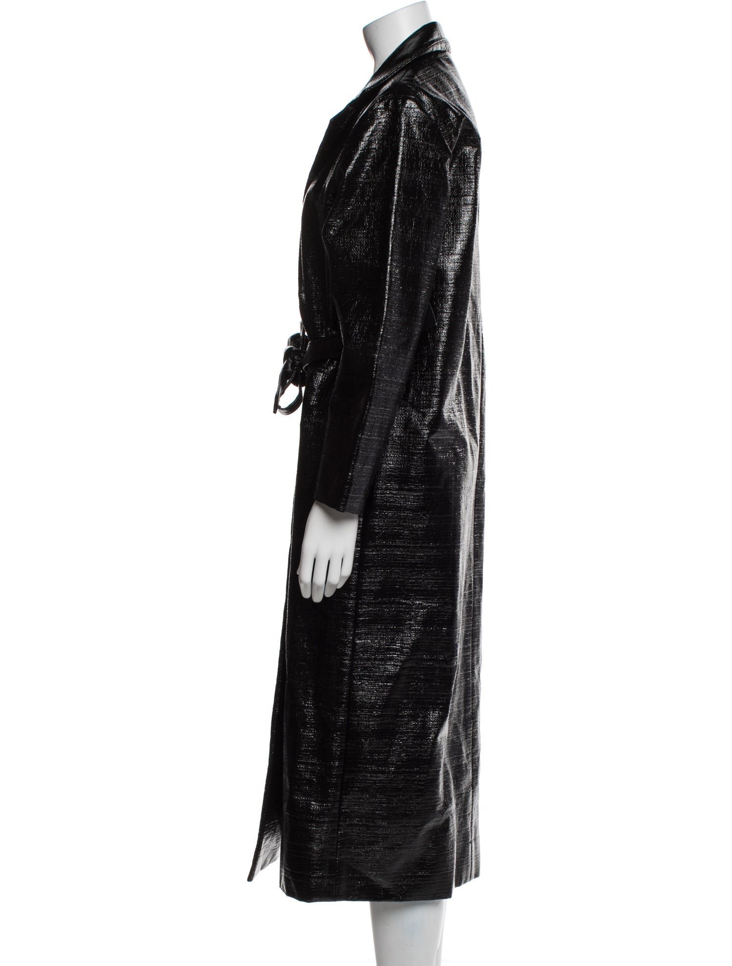 TOTEME Faux Leather Trench Coat w/ Tags