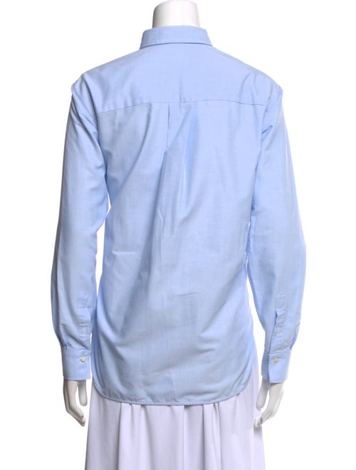 TOTEME Signature Cotton Shirt Long Sleeve Button-Up Top