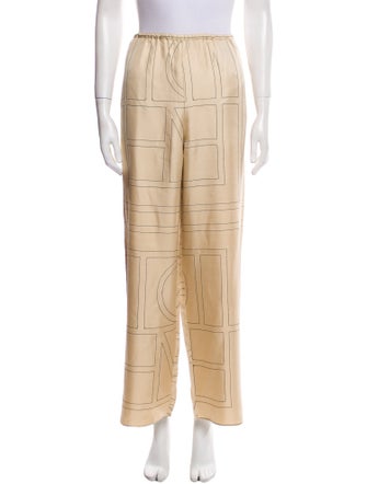 TOTEME Silk Wide Leg Pants