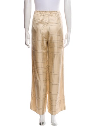 TOTEME Silk Wide Leg Pants