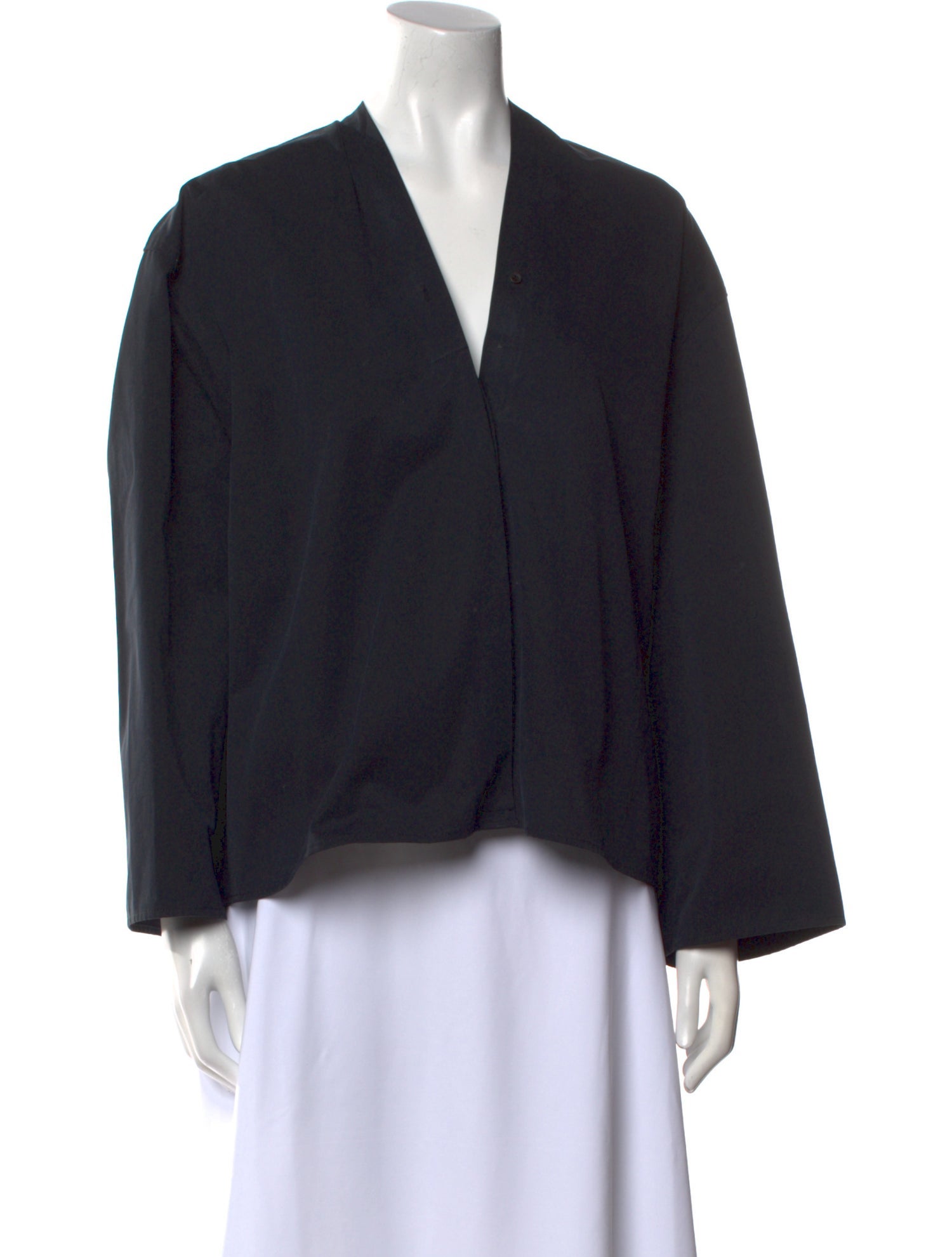 TOTEME V-Neck Long Sleeve Blouse