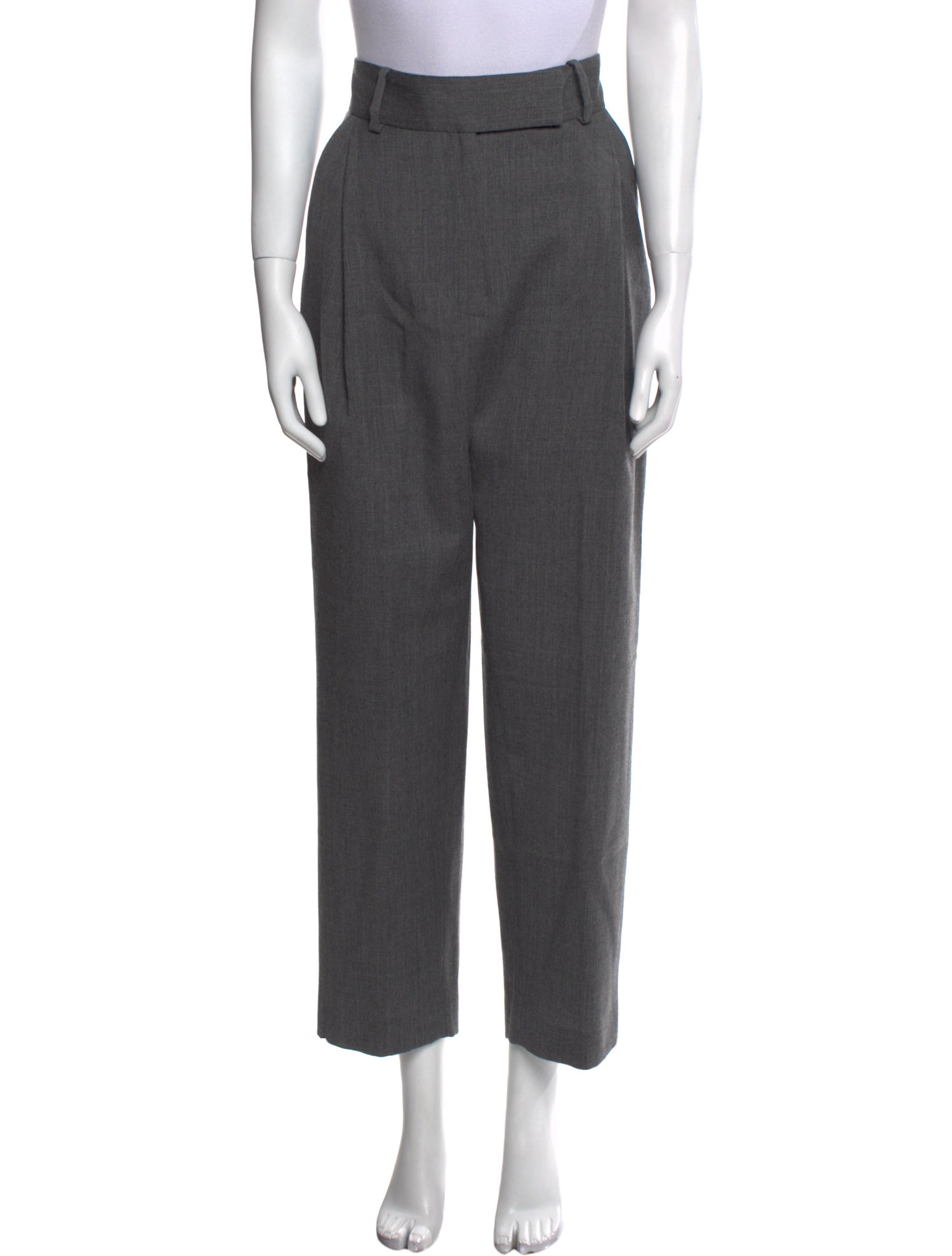 TOTEME Wool Straight Leg Pants