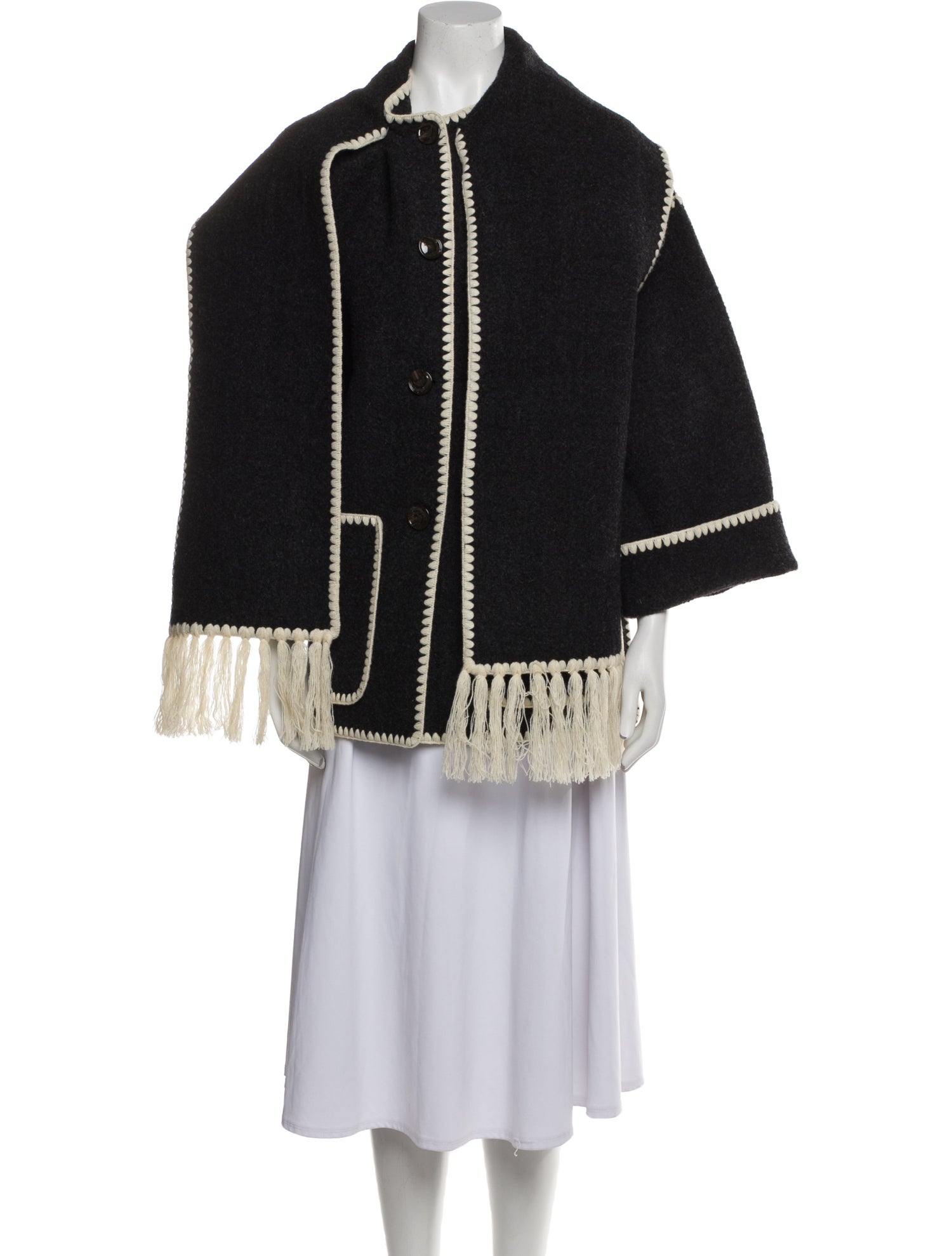 TOTEME Wool Printed Evening Jacket w/ Tags