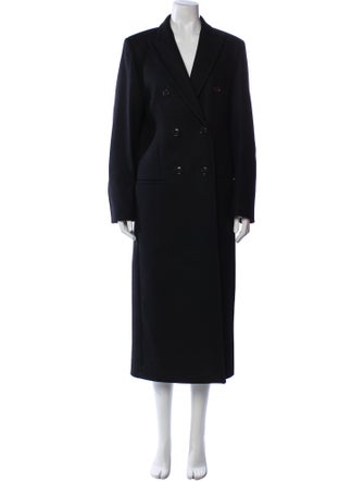 TOTEME Tailored Overcoat Wool Peacoat