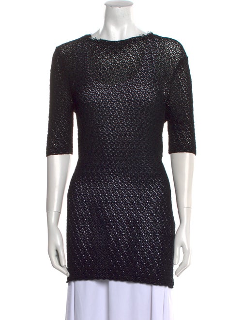 TOTEME Crochet Bateau Neckline Tunic