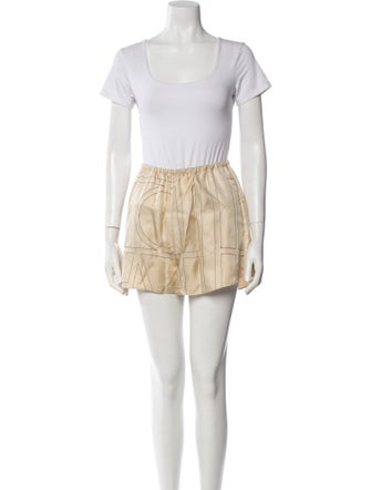 TOTEME Silk Printed Pajamas