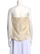 TOTEME Silk Strapless Top