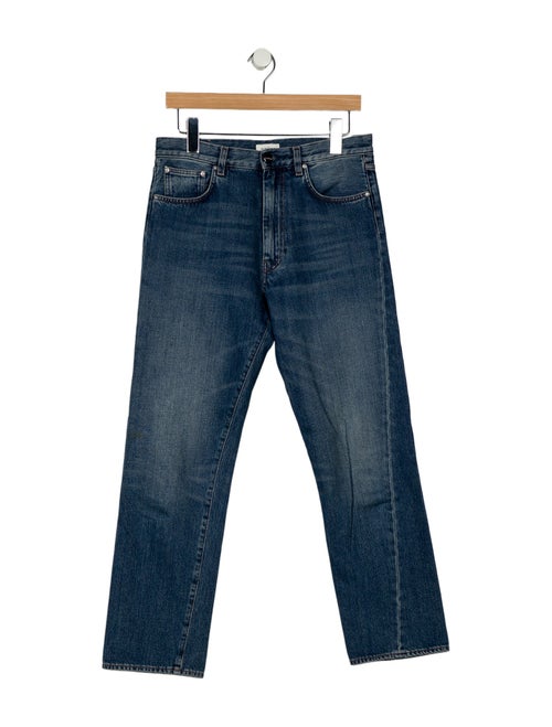 TOTEME High-Rise Straight Leg Jeans