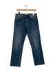TOTEME High-Rise Straight Leg Jeans
