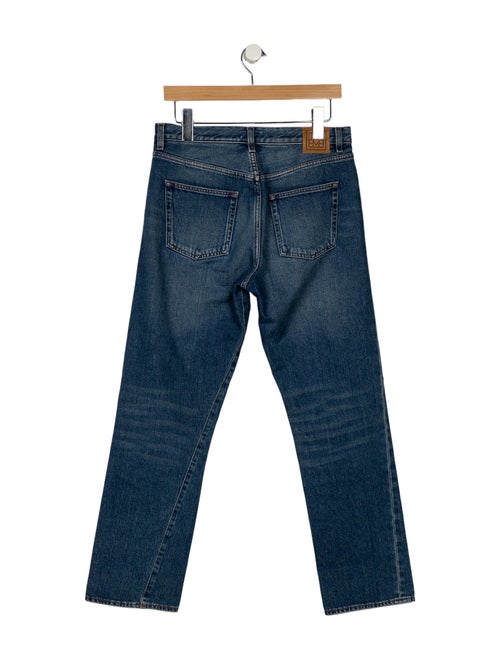 TOTEME High-Rise Straight Leg Jeans