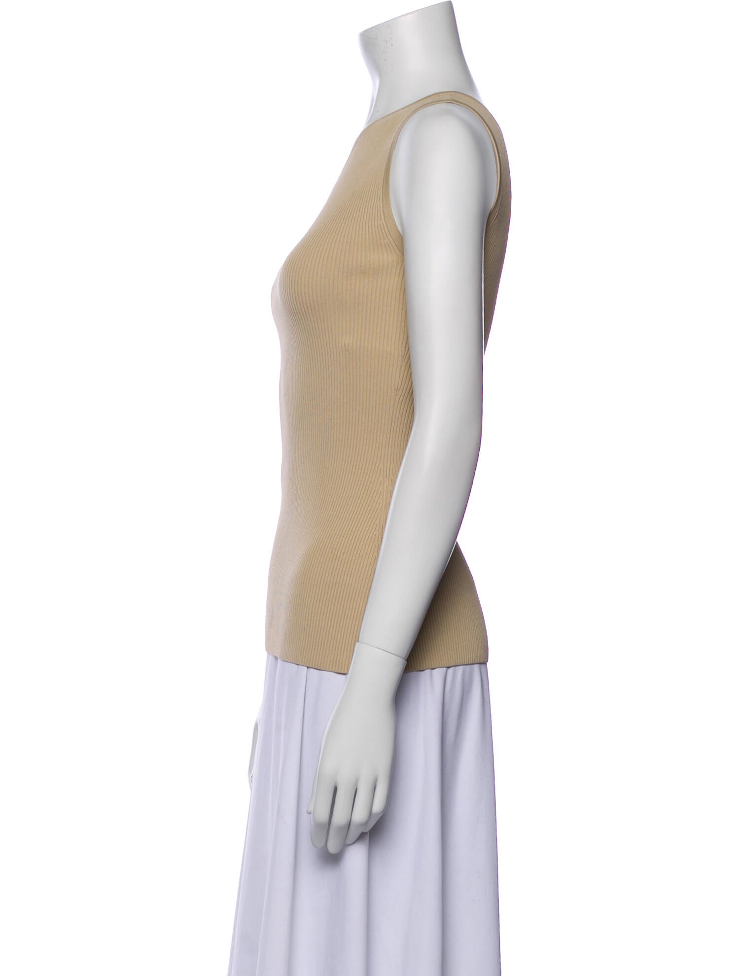 TOTEME One-Shoulder Sleeveless Top