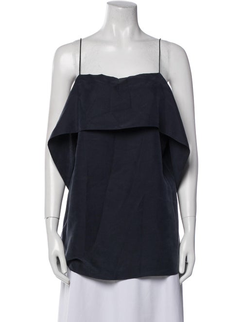 TOTEME Silk Square Neckline Tunic