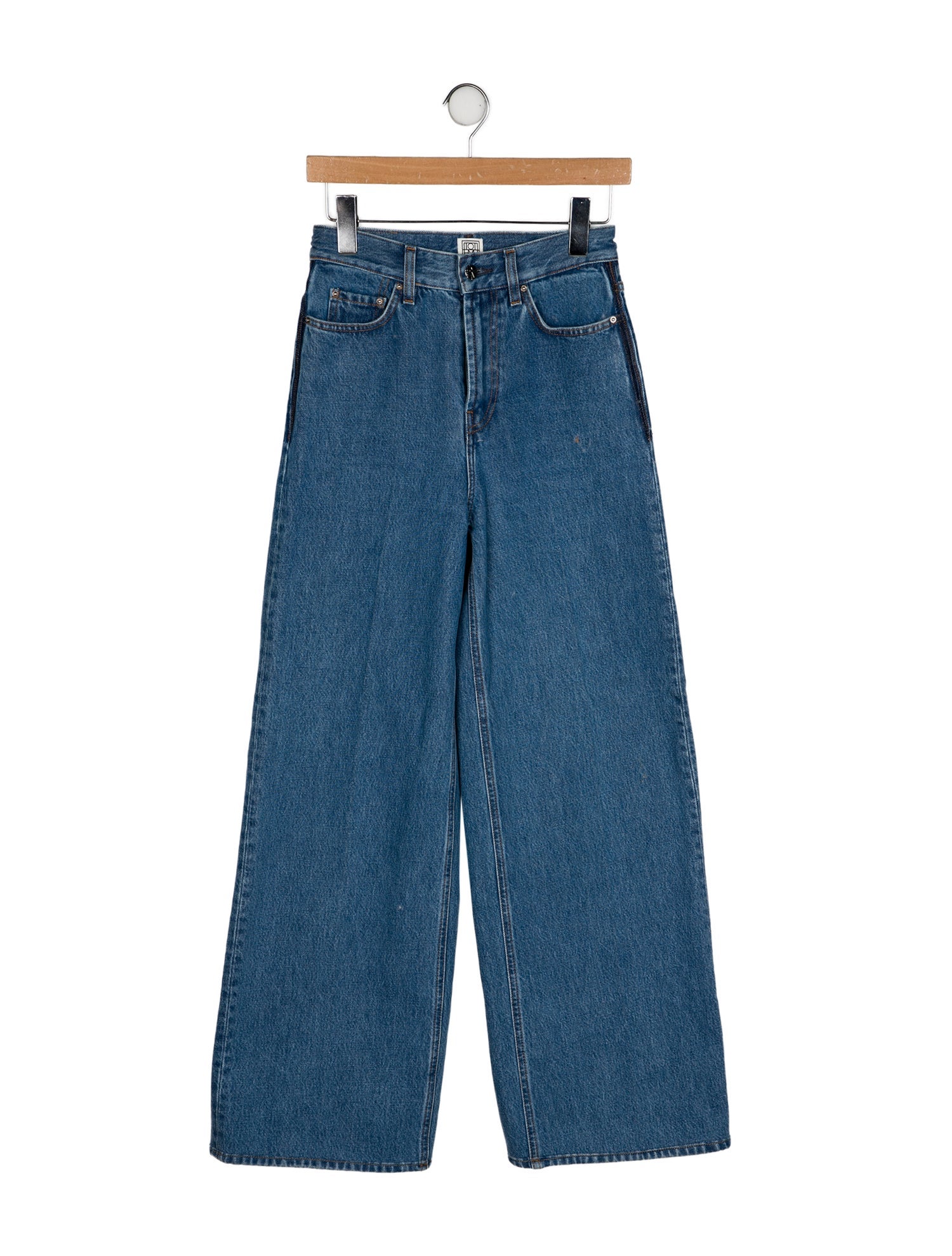 TOTEME High-Rise Wide Leg Jeans