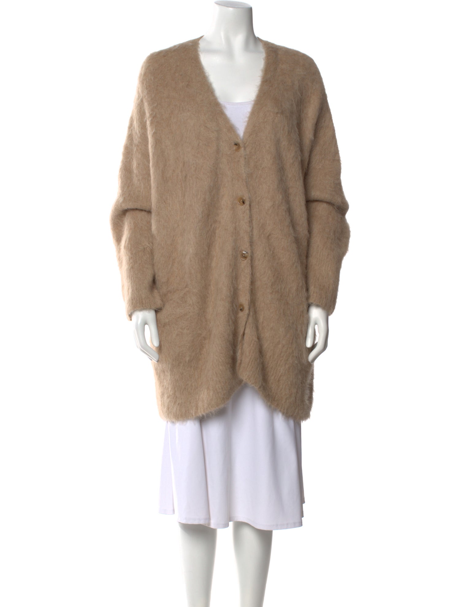 TOTEME Alpaca V-Neck Sweater