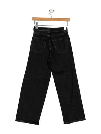 TOTEME High-Rise Wide Leg Jeans