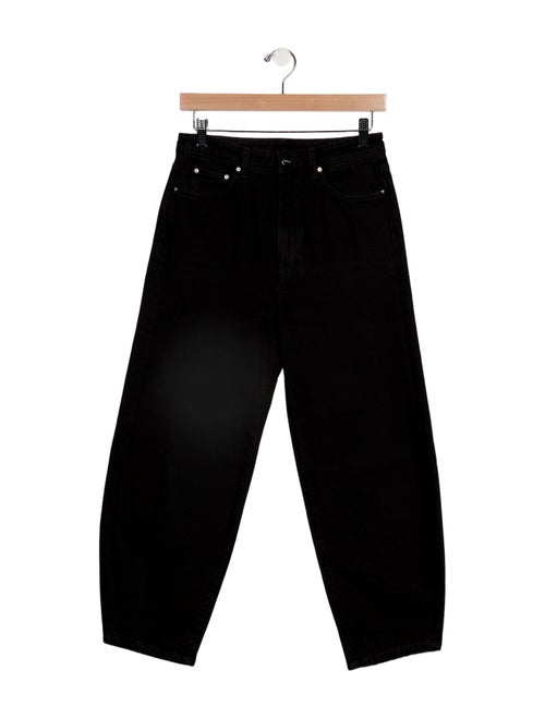 TOTEME High-Rise Straight Leg Jeans